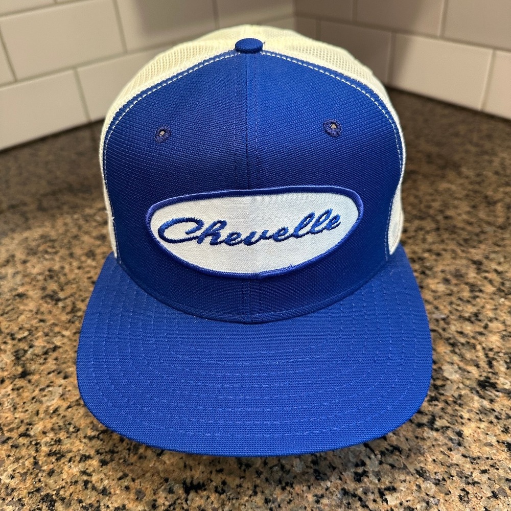 Vtg 90s Chevelle Trucker Hat Snapback